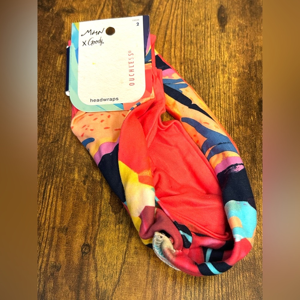Goody X Morgan Harper Nichols Soft Headwraps - ouchless head wraps autism 2ct